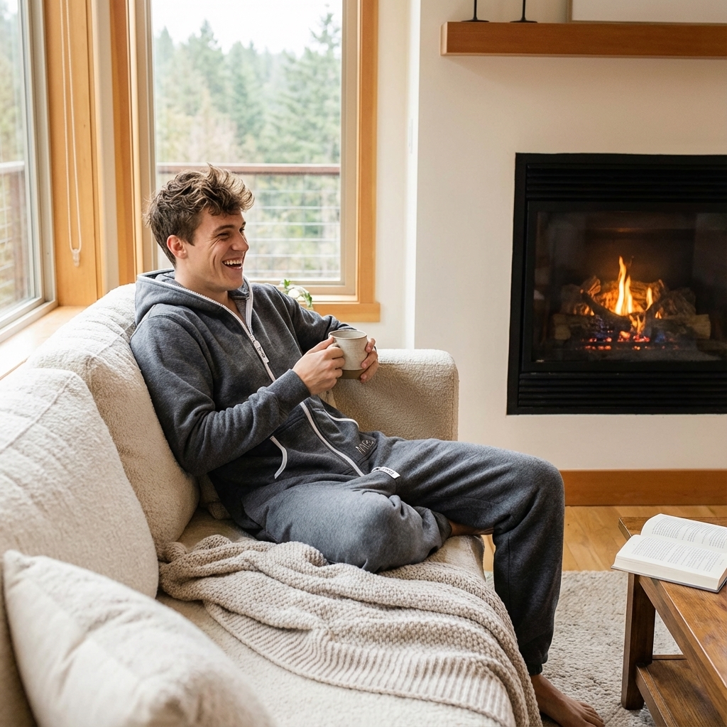 Herren Overall dunkelgrau Moniz